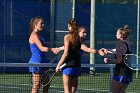 WTen vs Assumption  Wheaton College Women’s Tennis vs Assumption College. - Photo By: KEITH NORDSTROM